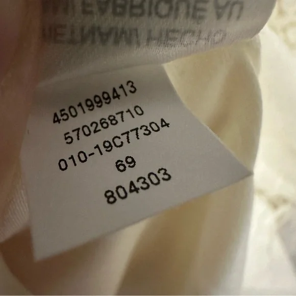 Chico's White Lace Detail Blouse - Picture 9 of 12